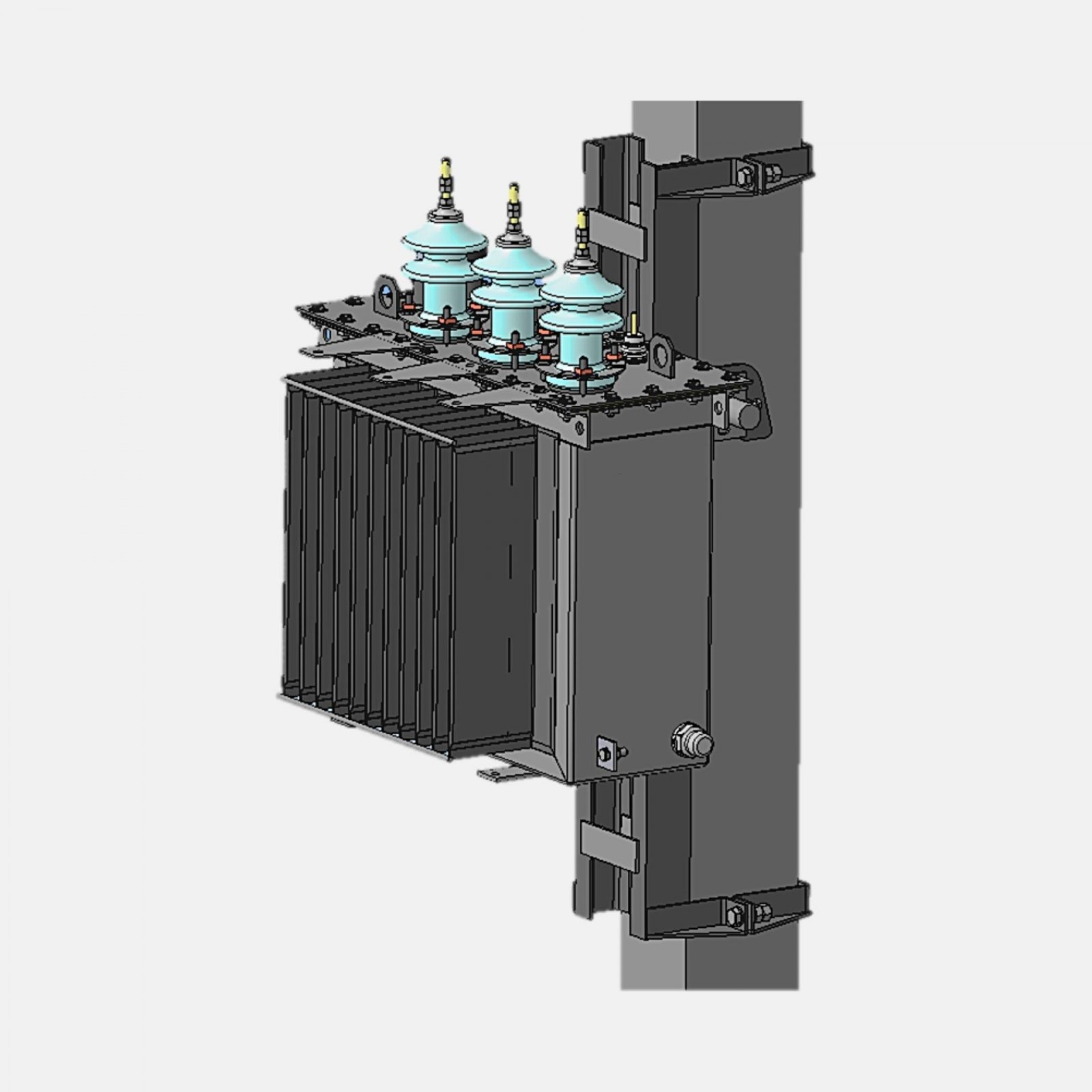 Трансформатор масляный столбовые ТМГс 100/10(6)